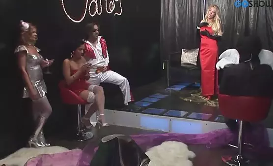 Intense Double Handjobs Group Sex Frenzy