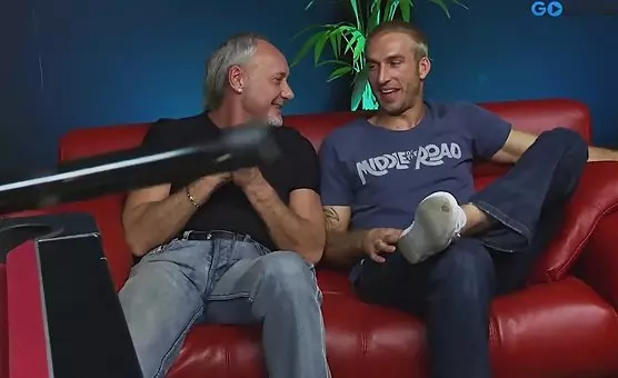 Excited Brunette Teasing Seasoned Lover